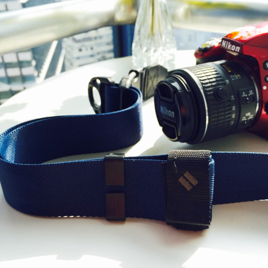 Diagnl Ninja Camera Strap 38mm Navy for DSLR
